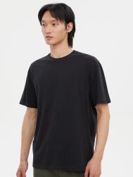 Однотонная базовая футболка из хлопка ZOLLA