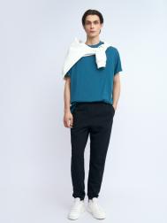 Трикотажные брюки-джоггеры в спортивном стиле ZOLLA