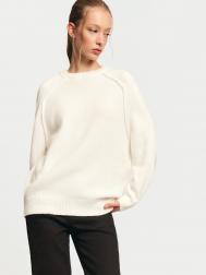 Вязаный джемпер с фактурными швами ZOLLA