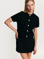 Короткий кардиган-жакет на пуговицах ZOLLA