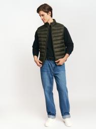 Утеплённый стёганый жилет на молнии ZOLLA