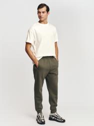 Тёплые трикотажные брюки-джоггеры с начёсом ZOLLA