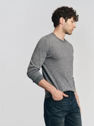 Тонкий трикотажный джемпер с длинным рукавом ZOLLA