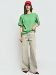 Джинсы силуэта Wide с высокой посадкой ZOLLA