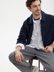 Куртка-бомбер на молнии с отложным воротником ZOLLA