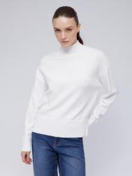 Вязаный свитер с воротником-стойкой ZOLLA