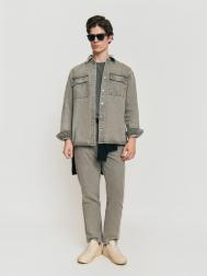 Джинсы фасона Carrot из хлопка ZOLLA