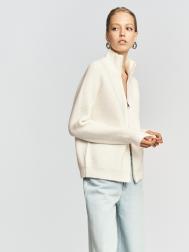 Вязаная толстовка на молнии с горлом ZOLLA