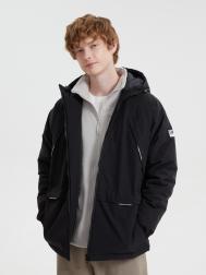 Тёплая куртка на синтепоне с капюшоном ZOLLA