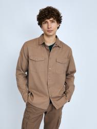 Куртка-рубашка из хлопка с нагрудными карманами ZOLLA