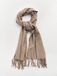 Тканевый шарф с длинной бахромой ZOLLA