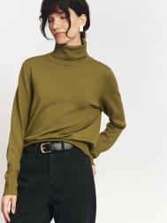 Тонкий свитер-водолазка с горлом ZOLLA