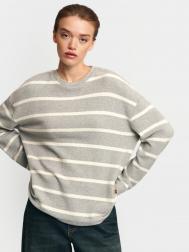Джемпер из вязаного трикотажа в полоску ZOLLA