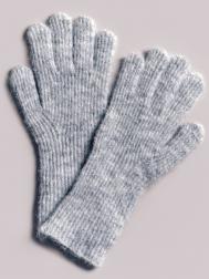 Длинные вязаные перчатки с шерстью ZOLLA