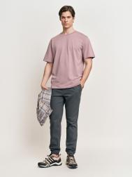 Брюки-джоггеры из хлопка на резинке ZOLLA