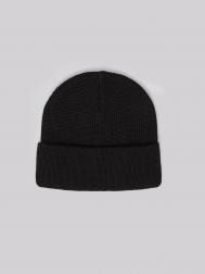 Трикотажная шапка-бини с отворотом ZOLLA