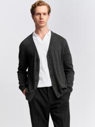 Трикотажный кардиган на пуговицах ZOLLA