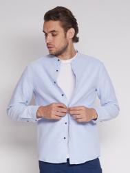 Рубашка с воротником-стойкой ZOLLA