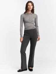 Брюки Bootcut из трикотажа со стрелками ZOLLA