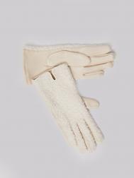 Утеплённые перчатки из экомеха ZOLLA