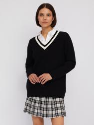 Теннисная клетчатая юбка длины мини в складку ZOLLA