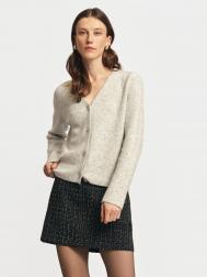 Вязаный короткий кардиган на пуговицах ZOLLA