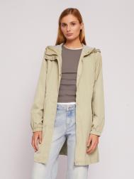 Куртка-парка с капюшоном и кулиской на талии ZOLLA