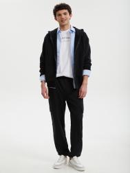 Трикотажные джоггеры из хлопка с карманами карго ZOLLA