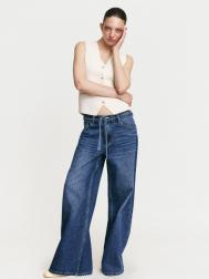 Джинсы силуэта Wide с посадкой Loose ZOLLA