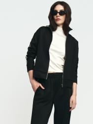 Толстовка-олимпийка на молнии с лампасами ZOLLA