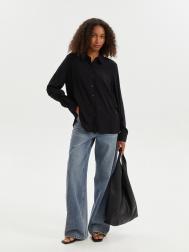 Офисная рубашка из вискозы с длинным рукавом ZOLLA