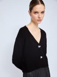 Вязаный кардиган на декоративных пуговицах ZOLLA