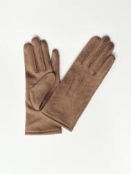 Утеплённые замшевые перчатки с экомехом ZOLLA