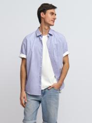 Рубашка в клетку с коротким рукавом ZOLLA