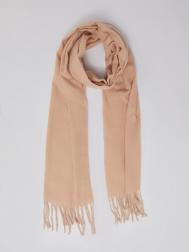 Тканевый шарф с длинной бахромой ZOLLA