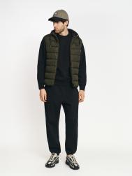 Трикотажные брюки-джоггеры с начёсом ZOLLA