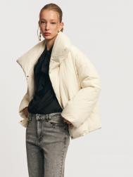 Тёплая куртка с высоким воротником ZOLLA