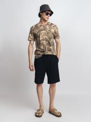 Трикотажные шорты на резинке ZOLLA