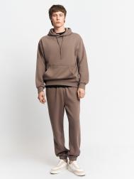 Трикотажные брюки-джоггеры с начёсом ZOLLA