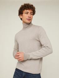 Тонкая трикотажная водолазка с воротником гольф ZOLLA