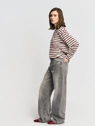 Джинсы прямого силуэта с высокой посадкой ZOLLA