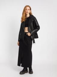 Джинсовая юбка карго прямого силуэта с разрезом ZOLLA