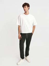 Брюки-джоггеры из хлопка на резинке ZOLLA