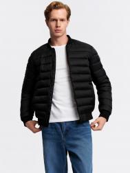 Тёплая стёганая куртка-бомбер с утеплителем ZOLLA