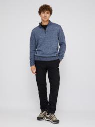 Брюки-джоггеры из хлопка на резинке ZOLLA