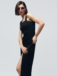 Однотонный сарафан с разрезом ZOLLA