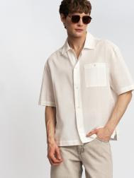 Рубашка из хлопка с коротким рукавом ZOLLA