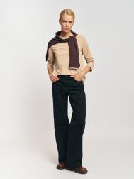 Джинсы прямого силуэта с высокой посадкой ZOLLA