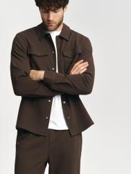 Куртка-рубашка оверсайз на кнопках ZOLLA