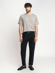 Брюки силуэта Carrot из хлопка ZOLLA